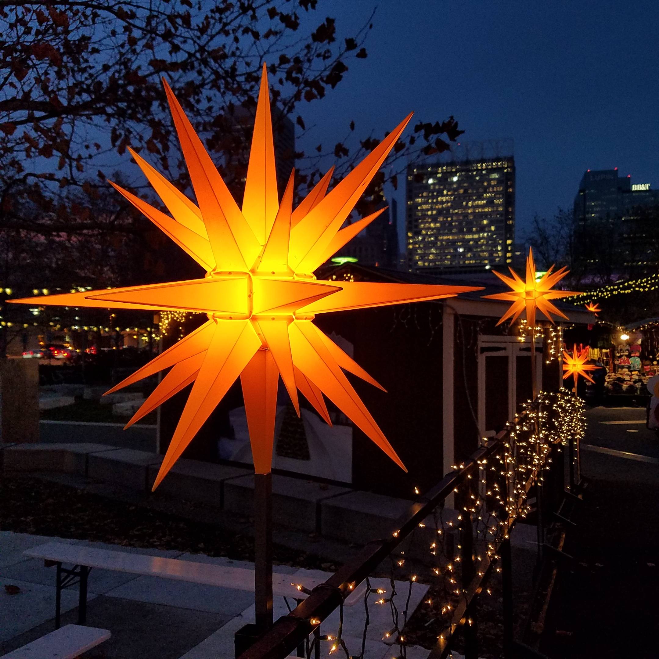 Baltimore Christmas Village Lights