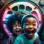 AI laughing smiling children PIF 3 580x580 1